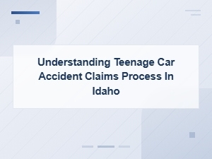 Understanding Teen Car Accident Claims in Idaho